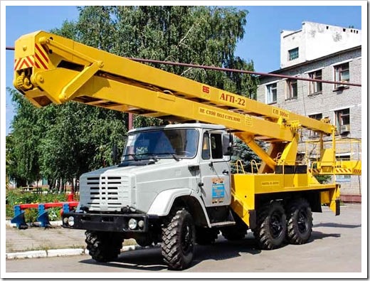 Разновидности автовышек Разновидности автовышек